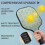 Σετ κουπιών Pickleball από fiberglass με λουλούδια και 2 μπάλες και τσάντα – Συμβατό με 4