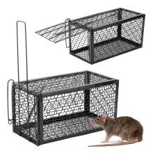 KCT Twin Pack Humane Rat Trap No Kill Bait Rodent Mouse Mice Catcher