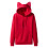Herren Kapuzenpullover, lässig, einfarbig, mit Katzenohren, Fleece-Kapuzenpullover mit Tasche 1