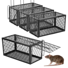 KCT Pack of 4 Humane Rat Trap No Kill Bait Rodent Mouse Mice Catcher