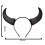 Αξεσουάρ μαλλιών Devil Headband Ελαφρύ Headpiece για πάρτι ντύσιμο Cosplay 7