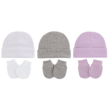 1Ensemble Accessoires - 0-3 Bonnet Coton