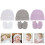 1Ensemble Accessoires - 0-3 Bonnet Coton 10