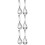 6Pcs Stainless Steel Garlic Press Crusher for Kitchen Silver 8