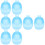 8Pièces Bols Trempage Pour Retrait Vernis Et 7