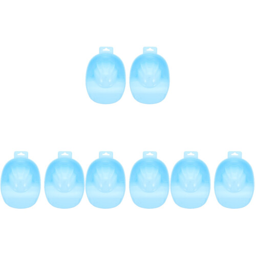 8Pièces Bols Trempage Pour Retrait Vernis Et 1