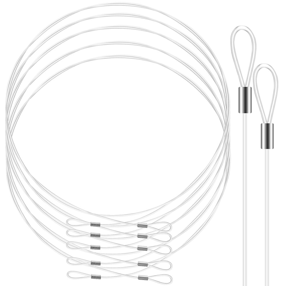 12Pcs Nylon Hanging Cords 1.5M Double-Ended Picture Hanging Wire Invisible String For Picture Frames And Canvas Kit In Home And Gallery 3632663979910