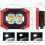 επαναφορτιζόμενες προβολείς LED 30W, αδιάβροχες, συμβατές με φόρτιση USB για 7