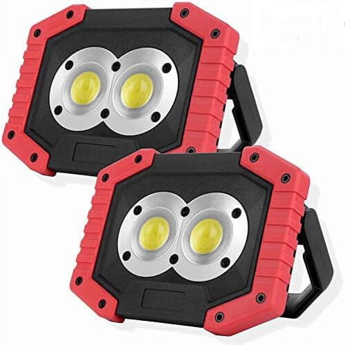 επαναφορτιζόμενες προβολείς LED 30W, αδιάβροχες, συμβατές με φόρτιση USB για
