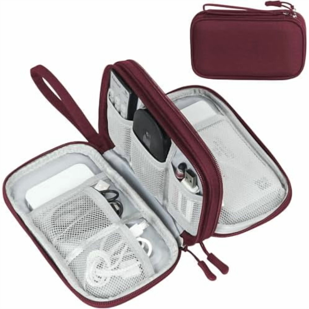 Electronic Organizer Bag Waterproof Double-Layer Travel 9122141187493