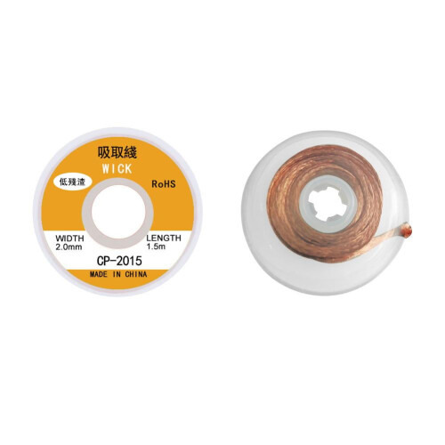 Desoldering Wire Braid Soldering Mesh Welding Parts Width 35mm 1mm 2