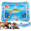 Qxpztk Water Playmat – Πυκνό χαλάκι με αισθητήρα νερού για γάτες και παιδιά, σχέδιο με 5