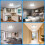 Luminária de teto LED embutida, 36W, 12 polegadas, 3000K-5000K, 4000LM 8