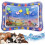 Qxpztk Water Playmat – Πυκνό χαλάκι με αισθητήρα νερού για γάτες και παιδιά, σχέδιο με 7