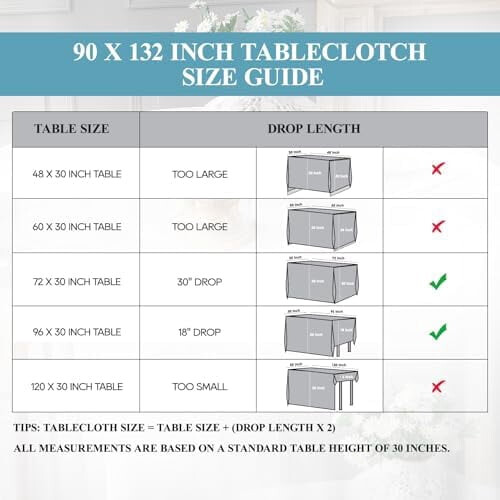 Yellow Polyester Tablecloth 90x132in (2 Pack) 2