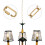 Chandelier Chain for Lighting Crystal Lamp Hanging 3