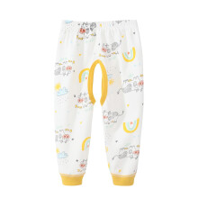 Baby Open-Crotch Pants Elastic Waist Loose Fit