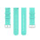Men's Tech Date Watch Strap Silicone 22mm 3