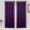 Cortinas Blackout Roxas 52x84 polegadas, 2 Painéis 1