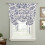 Blommiga knytgardiner polyester 132x112 cm 3