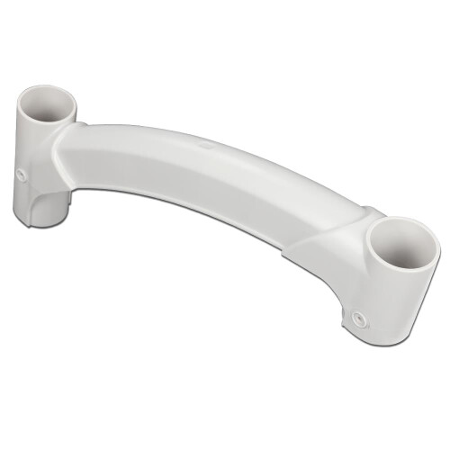 White Short Handrail Fit For Above Ground Swimming Pool Step