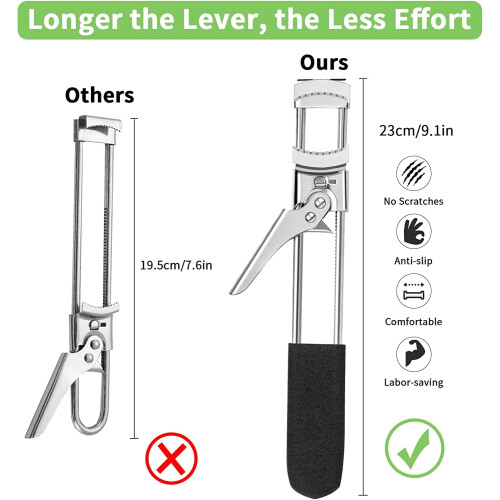 Adjustable Stainless Steel Jar Opener 1