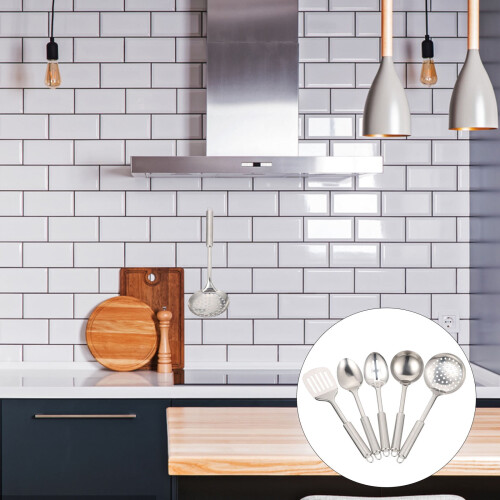 Stainless Steel Spatula and Spoon Set 2 pcs 2