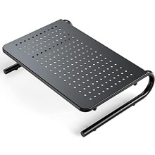 Monitorerhöhung für den Schreibtisch, Schreibtisch-Organizer, Laptop-Ablage mit Belüftung für den Bildschirm, Computerständer für PC und