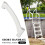 White Short Handrail Fit For Above Ground Swimming Pool Step 8