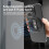 Magnetic Phone Grip Stand 4-in-1 360 Rotation Foldable with Charging Function for compatible with iPhone Android 8