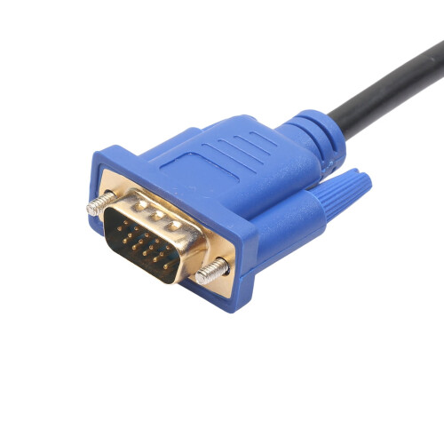 Cable VGA a VGA de 1,8 m chapado en oro 2