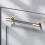 Aluminum Drawer Pulls Gold Nickel Oxidation 2-Pack 4