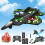 Τηλεκατευθυνόμενο Jet Drone Skyriders με περιστροφή 360, φώτα LED και χειριστήριο 2.4GHz – 1