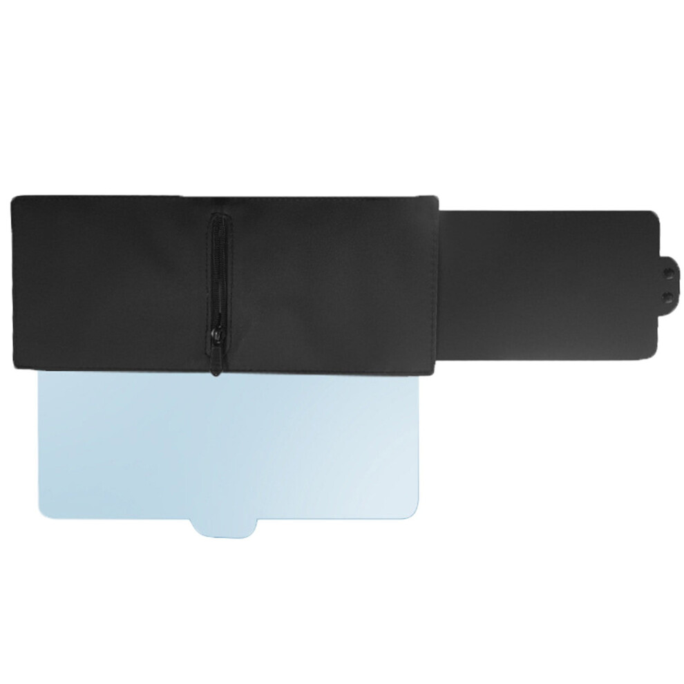 2025 Polarized Car Sun Visor With Zipper Slider, Pc Lens & Side Sunshade Extender Â Compatible With Most Cars 9193271576761