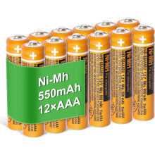 HHR-55AAABU Ni-MH AAA dobíjacie batérie 1,2V550mAh