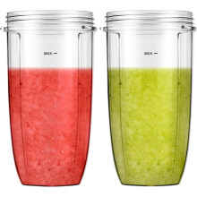 Gobelets mélangeurs 710 ml pour NutriBullet 600 W/900 W (paquet de 2)