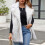 Γυναικείο Γιλέκο με Αφράτη Γούνα και Ανοιχτό Μπροστά, Χνουδωτά Αμάνικα, Γούνινα 7