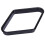 9 Ball Pool Table Triangle Rack Heavy Duty Black Plastic 1