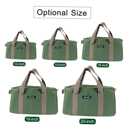 Τσάντα αποθήκευσης PENGGONG, φορητό εργαλείο εργαλείου 18 ιντσών, παχύ εργαλείο 2