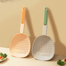 Large Silicone Slotted Spoon – Heat-Resistant, Flexible, Dishwasher Safe, Compatible with Non-Stick Cookware