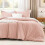 Comforter Set Blush Pink Queen Lightweight Fluffy 2