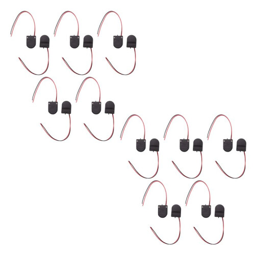 20/Pcs CR2032 Button Coin Cell Battery Socket Holder Case Cover with -OFF  3V Battery Box 1