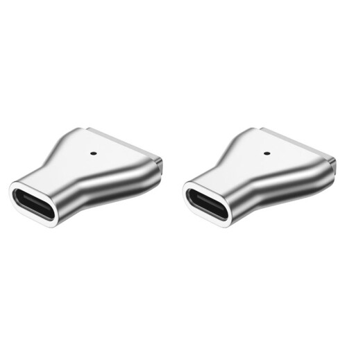 2X 100W Alloy USB Type C Magnetic PD Adapter for  2  Air Pro LED Indicator Fast Charging Plug Converter 1