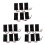 18 Pcs Black Plastic 2 X3.7V 18650 Type Battery Holder Box Case 1