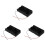 3X Spring Clip Black 4 x 1.5V D Size Battery Batteries Holder Case 2