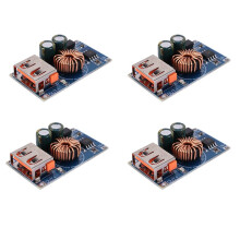4X USB Abwärts Modul 12V / 24V Bis Qc3.0 Schnell Lade Funktion für Handy Lade Brett für Fcp Schnell Ladegerät