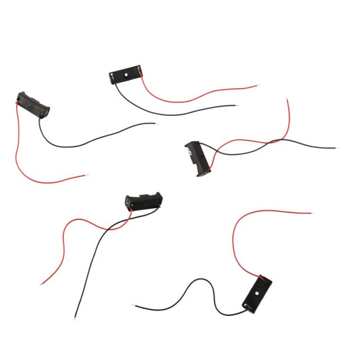 40Pcs 23A/A23 Battery (12V) Clip Holder Box Case Black 1