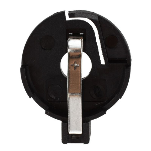 CR2016 2025 2032 Coin Cell Button Battery Holder Socket Black 100 Pcs 1