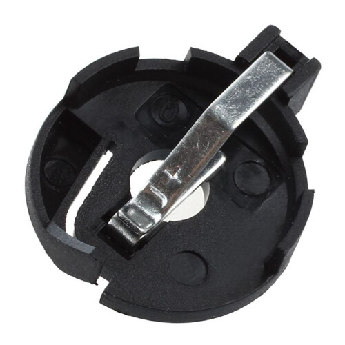 CR2016 2025 2032 Coin Cell Button Battery Holder Socket Black 100 Pcs 2