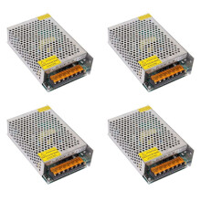 4X 12V 10A 120W Switching Power Supply Regulated Transformer/Safety Designed Aluminum Power Transformer with Overload